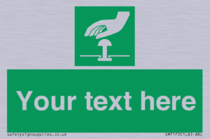 Custom Safe condition: Emergency stop button